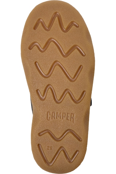 Camper Обувки от кожа и велур Kiddo 8529 с велкро Момичета