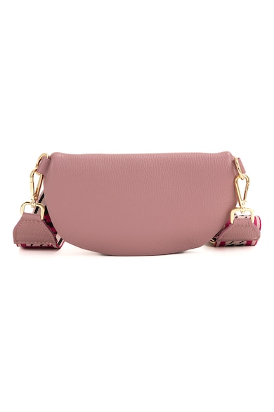 Lia Biassoni Geanta crossbody de piele cu fermoar Femei