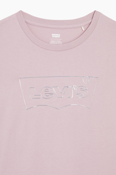 Levi's Tricou din bumbac cu decolteu la baza gatului Femei