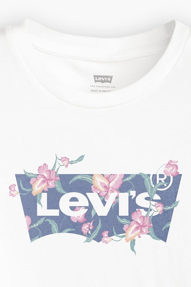 Levi's Памучна тениска с овално деколте Жени