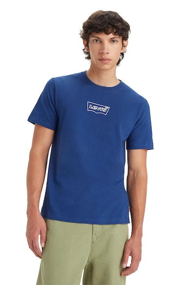 Levi's Памучна тениска с гумирано лого Мъже