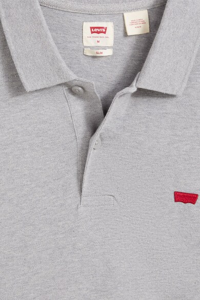 Levi's Tricou polo din bumbac cu broderie logo Barbati