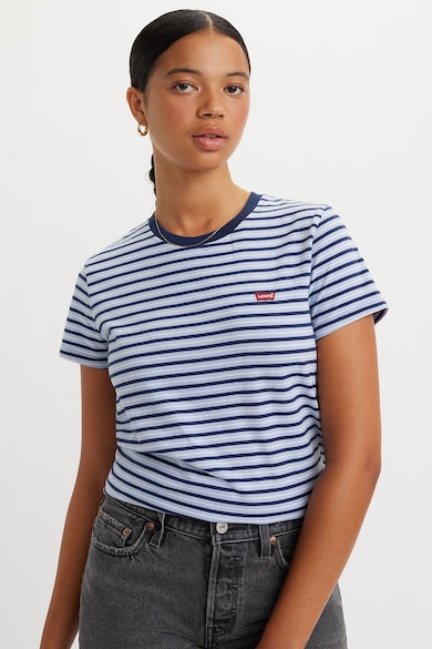 Levi's Tricou din bumbac cu decolteu la baza gatului Femei