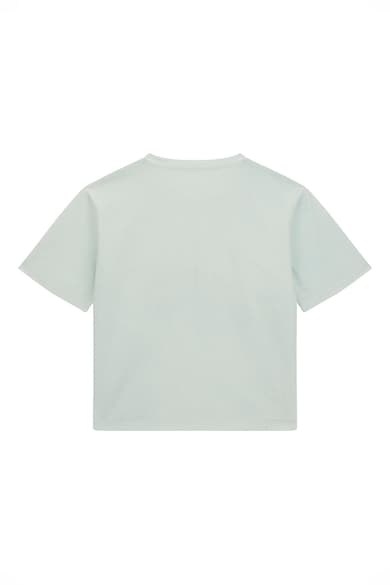GUESS Памучна тениска с бродирано лого Момичета