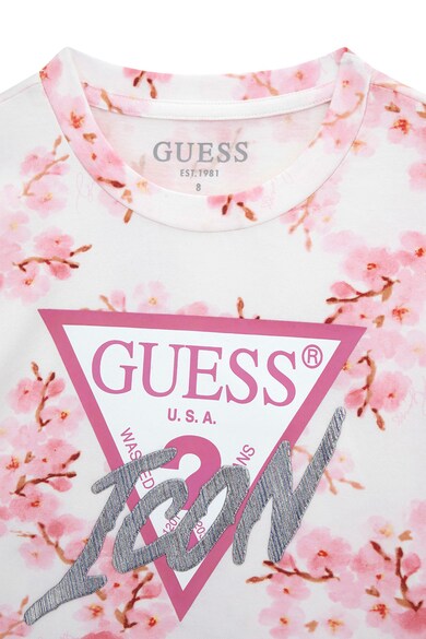 GUESS Tricou cu imprimeu floral Fete