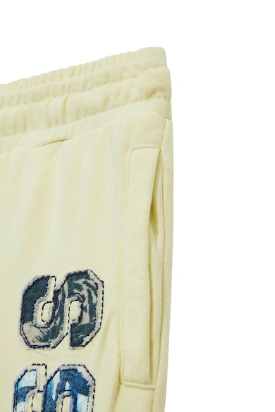 GUESS Къс памучен панталон с бродирано лого Момчета