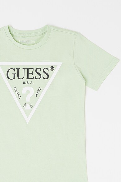 GUESS Тениска от органичен памук с лого Момчета