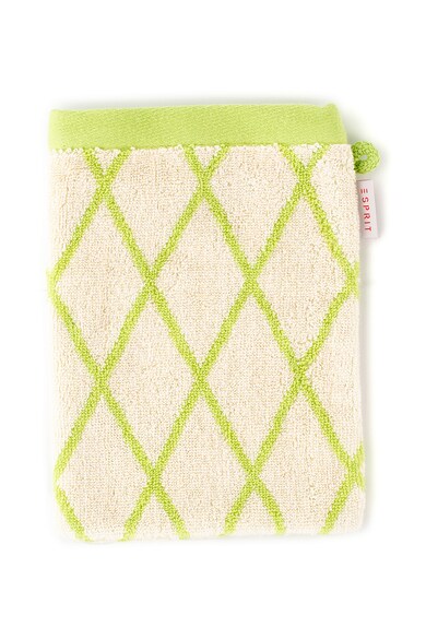 ESPRIT home Manusa de baie verde lime cu alb Mina 16X22 Femei