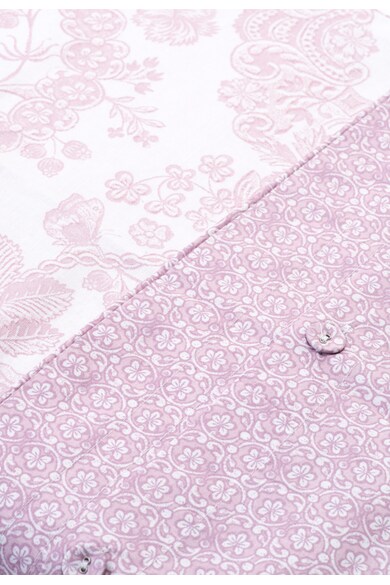 Pip Studio Set de pat alb cu roz prafuit si imprimeu floral Lacy Dutch Femei