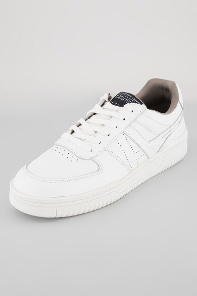 AllSaints Vix bőrsneaker perforált részletekkel férfi