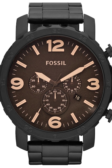 Fossil Ceas cronograf negru Barbati