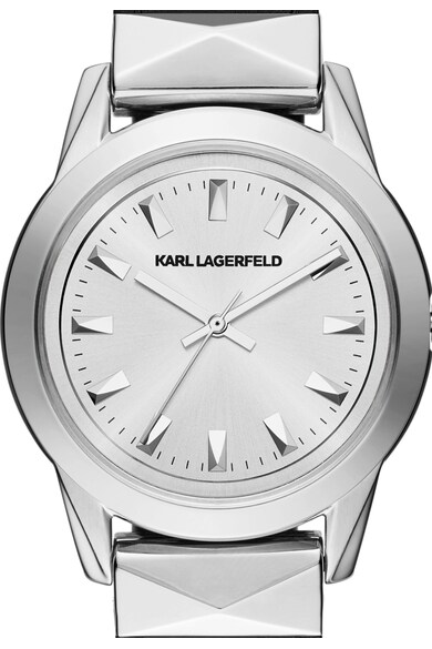 Karl Lagerfeld Ceas negru cu argintiu Femei