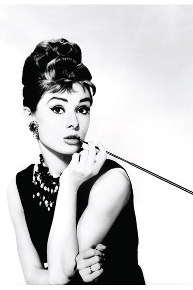 4Decor Tablou de panza Audrey Hepburn Femei