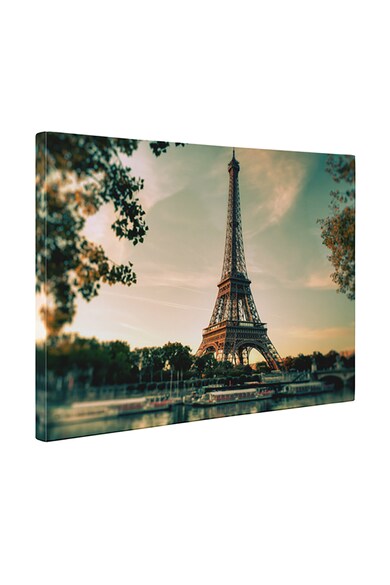 4Decor Tablou de panza Eiffel Tower Femei