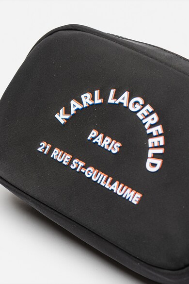 Karl Lagerfeld Kisméretű keresztpántos textiltáska női