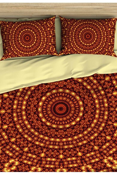 Leunelle Lenjerie de pat multicolora cu imprimeu cu mandale Femei