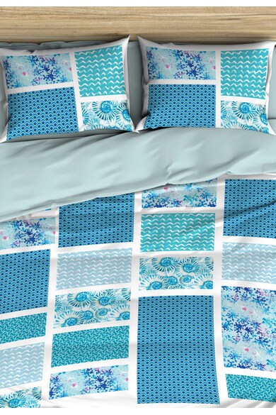Leunelle Спален комплект в бяло и сини нюанси Мъже
