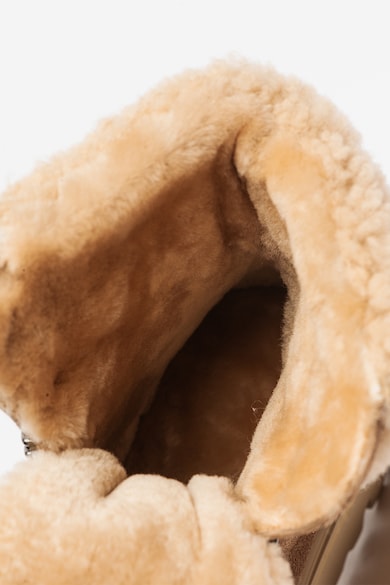 Woolrich Ghete de piele intoarsa cu detalii cu aspect piele de reptila Femei