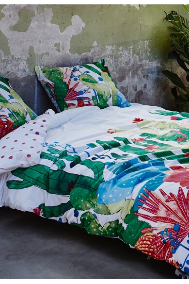 Covers & Co. Спален комплект с цветен десен на кактуси Мъже
