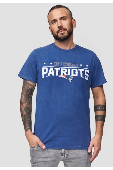 Recovered Tricou din bumbac cu imprimeu NFL New England Patriots 3289 Barbati