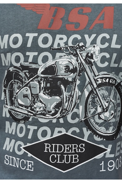 Recovered Tricou cu imprimeu grafic BSA Birmingham Motorcycles 3309 Barbati