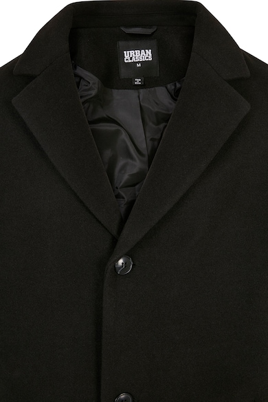 Urban Classics Hosszú kabát hajtókás gallérral férfi