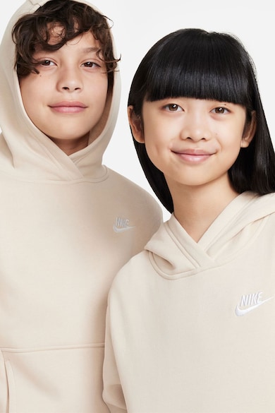 Nike Kapucnis pamuttartalmú pulóver kenguruzsebbel Lány