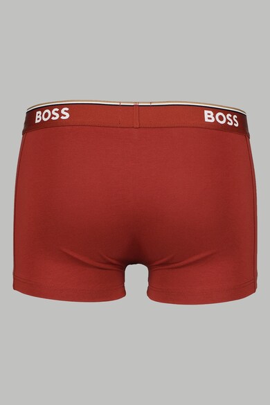 BOSS Set de boxeri din amestec de bumbac cu banda logo in talie - 3 perechi Barbati