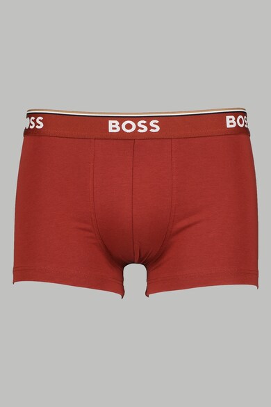 BOSS Set de boxeri din amestec de bumbac cu banda logo in talie - 3 perechi Barbati