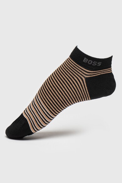 BOSS Къси чорапи с десен - 2 чифта Мъже