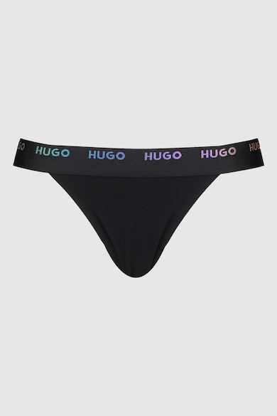 HUGO Танга с памук и лого, 5 чифта Жени