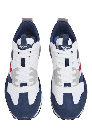 Pepe Jeans London Sneaker nyersbőr betétekkel férfi