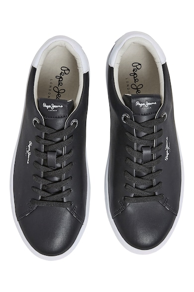 Pepe Jeans London Импрегнирани спортни обувки от кожа Мъже