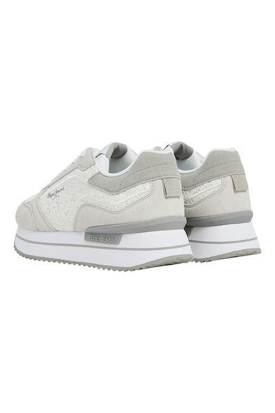 Pepe Jeans London Pantofi sport cu garnituri de piele intoarsa Femei