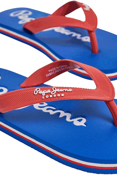 Pepe Jeans London Flip-flop gumipapucs logóval Fiú