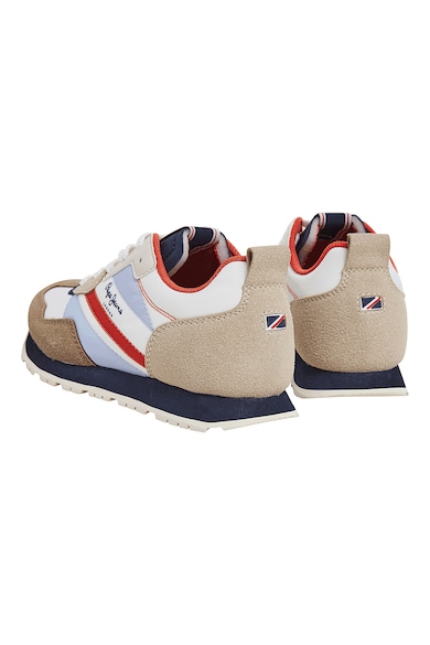 Pepe Jeans London Colorblock dizájnú sneaker nyersbőr hatású részletekkel Lány