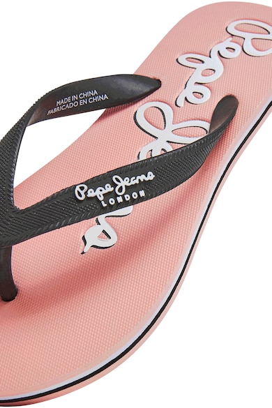 Pepe Jeans London Papuci flip-flop cu logo Femei
