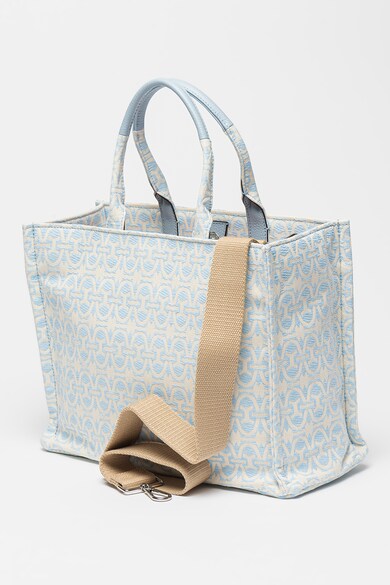 COCCINELLE Geanta shopper din material jacquard Never Without Femei