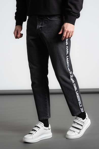 KARL LAGERFELD JEANS Дънки със стеснен крачол и лого Мъже