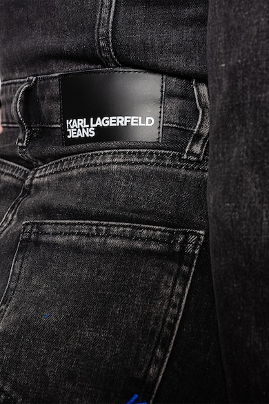 KARL LAGERFELD JEANS Рокля от деним с дипли на подгъва Жени