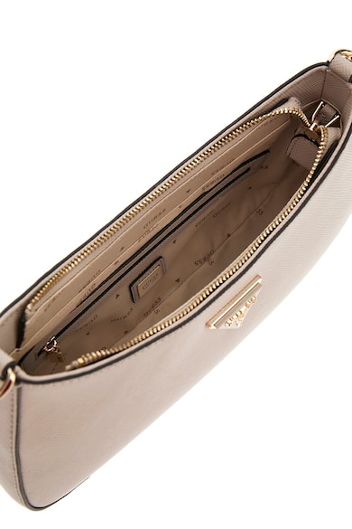 GUESS Чанта за рамо Noelle от еко кожа със Сафиано ефект Жени