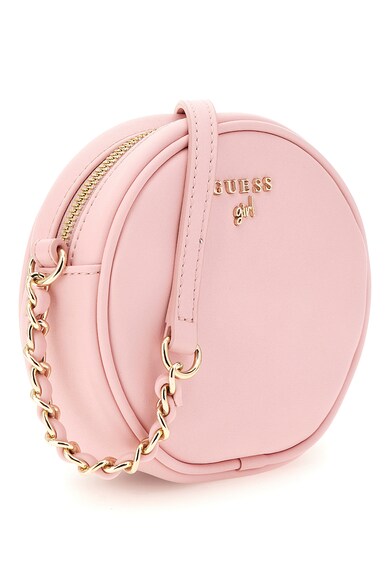 GUESS Geanta crossbody rotunda de piele ecologica Fete