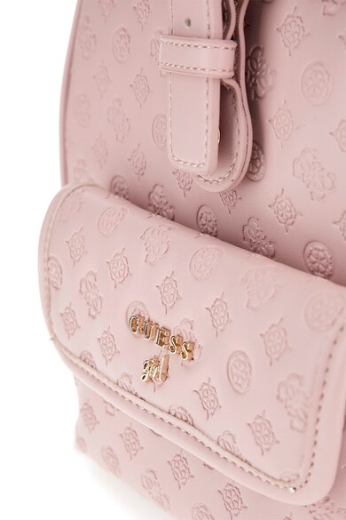 GUESS Rucsac de piele ecologica cu monograma stantata Fete