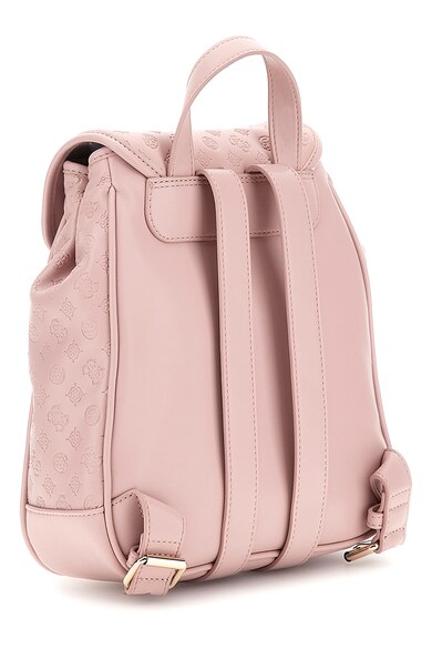 GUESS Rucsac de piele ecologica cu monograma stantata Fete