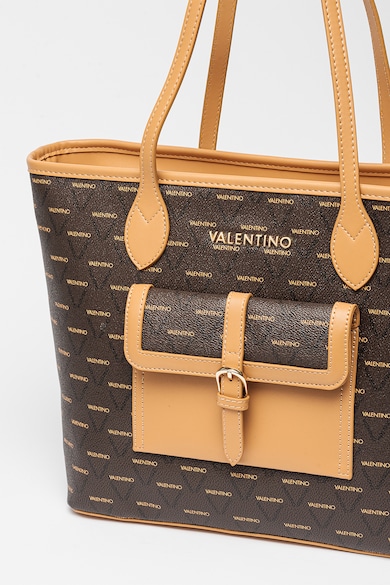 Valentino Bags Liuto logómintás shopper fazonú táska foltzsebbel női