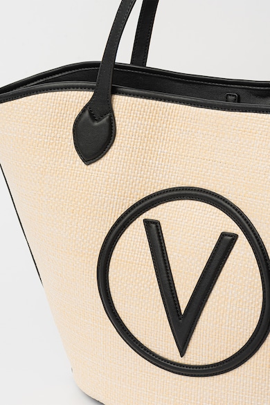 Valentino Bags Covent szalma hatású shopper fazonú táska női
