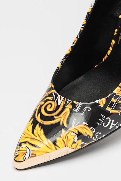 Versace Jeans Couture Pantofi cu varf ascutit si imprimeu logo Scarlett Femei