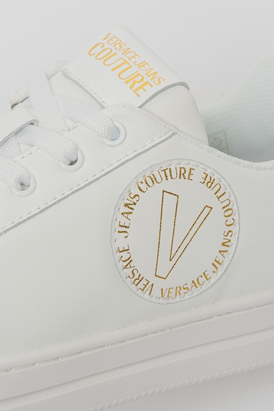 Versace Jeans Couture Sneaker bőrrészletekkel női