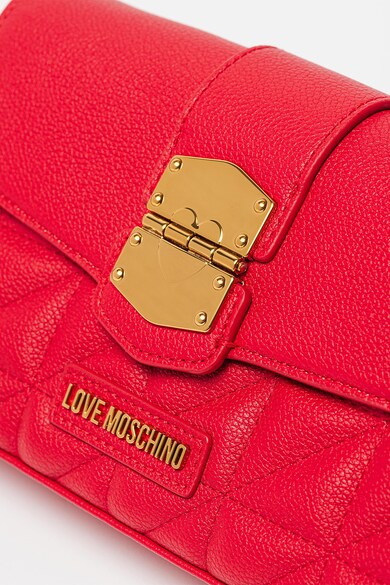 Love Moschino Geanta crossbody cu aspect matlasat Femei