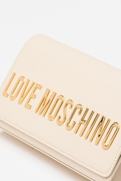 Love Moschino Клъч от еко кожа с лого Жени